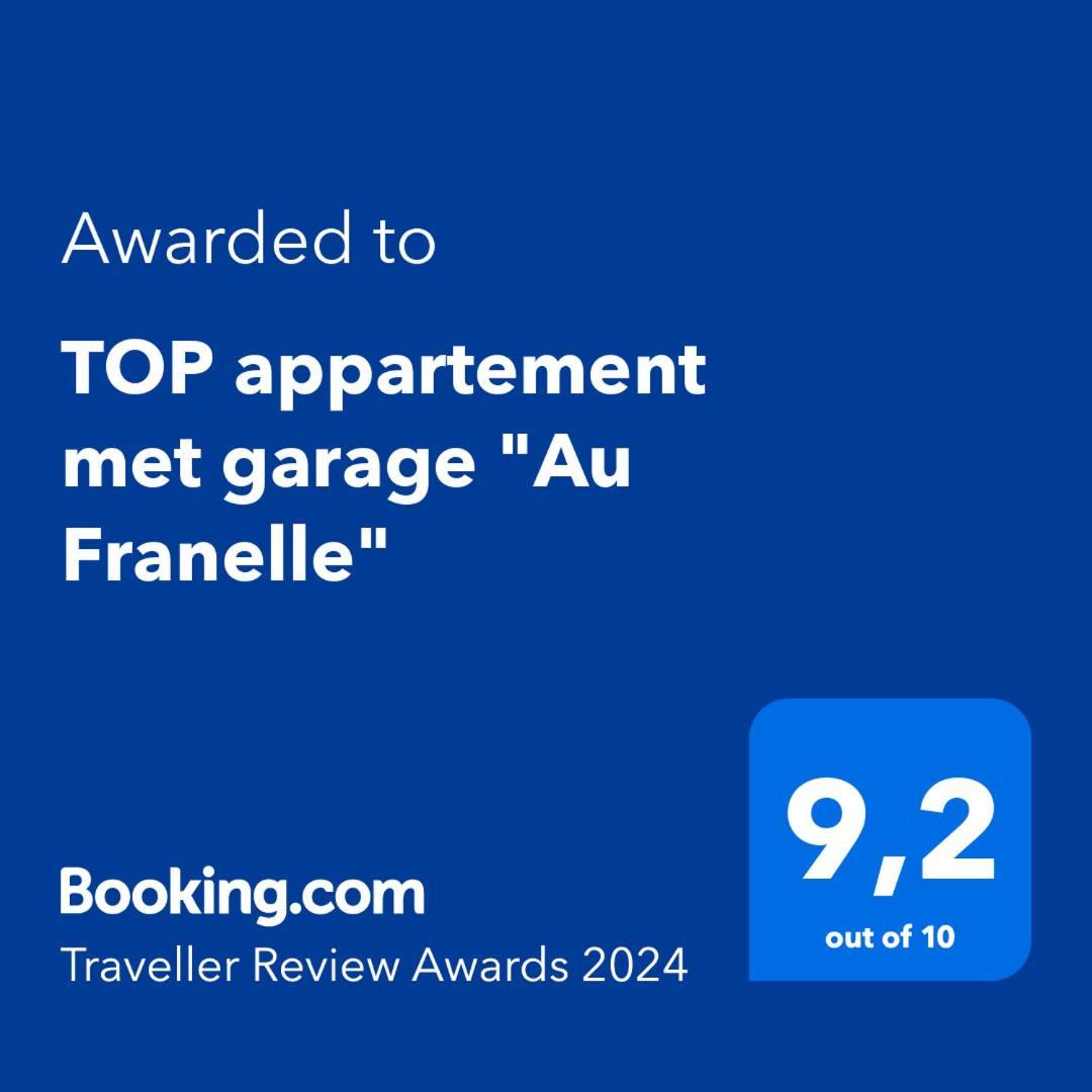 Top Appartement Met Garage "Au Franelle" 奥斯滕德 外观 照片
